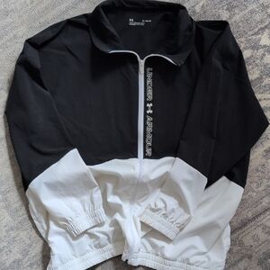 Under Armour Black and White Jacket
